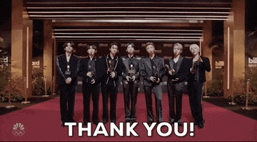 Thank You GIF by Billboard Music Awards