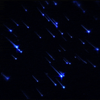 glow meteor shower GIF by Erica Anderson