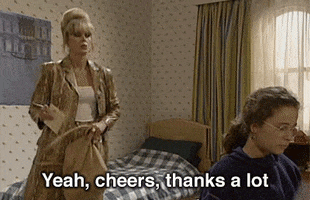 absolutely fabulous thank you GIF