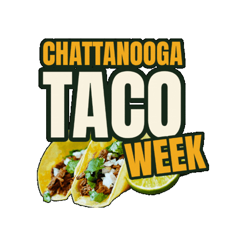 Taco Chattanooga Sticker by Nooga Nightlife