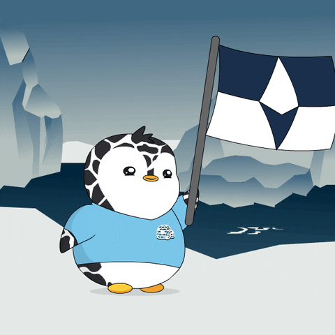 Winter Ice GIF by Pudgy Penguins