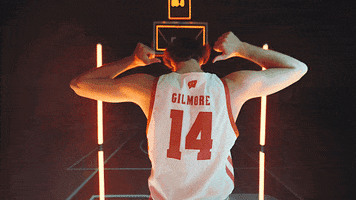 College Basketball Gilmore GIF by Wisconsin Badgers