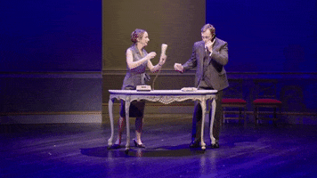 olivier awards phone GIF by Official London Theatre