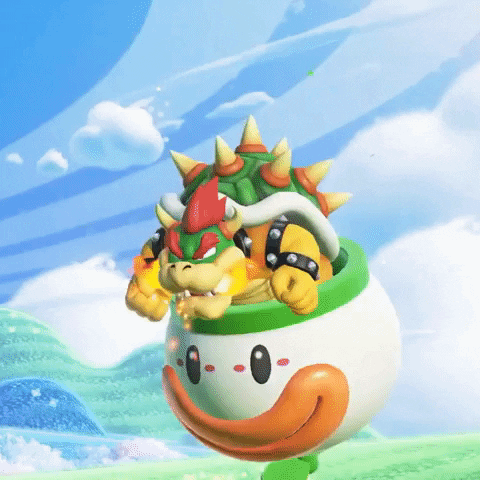 Bowser Peaches GIF by GIPHY Gaming