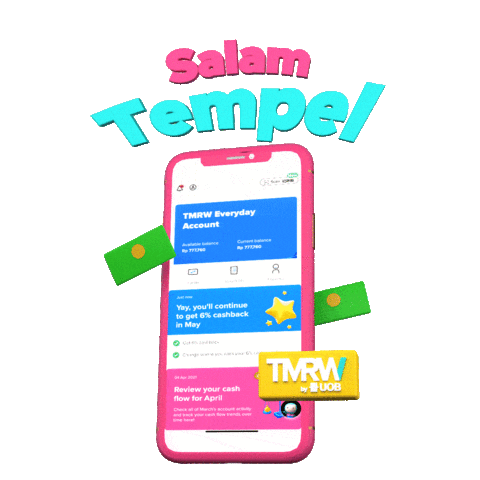 TMRW by UOB Sticker