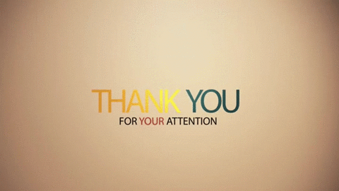 thank you for your attention