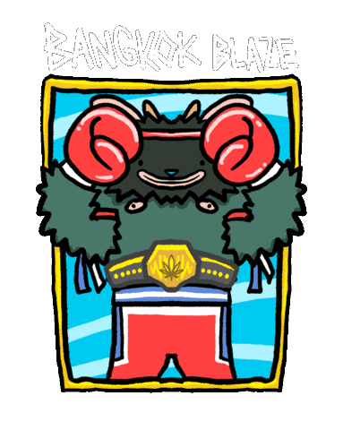 Blaze Bangkok Sticker by WeNeed