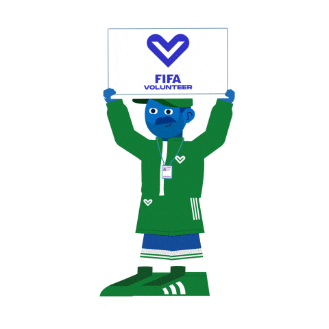 Fifavolunteer Sticker by FIFA