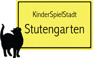 Cat Sticker by Kinderspielstadt Stutengarten