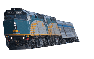 VIA Rail Canada Sticker