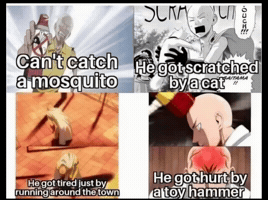 One Punch Man Slander GIF