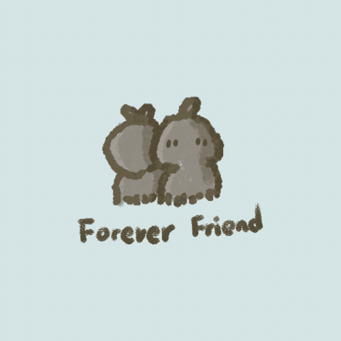 Friend Fanart GIF