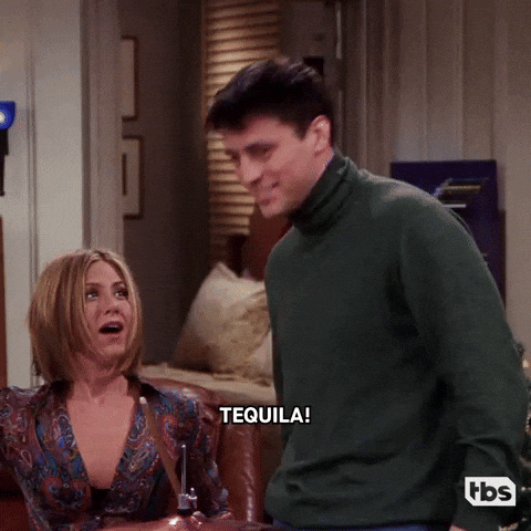 Friends Tequila GIF by TBS Network