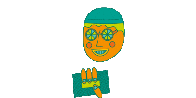 Happy Spiced Rum Sticker by 8Track Rum