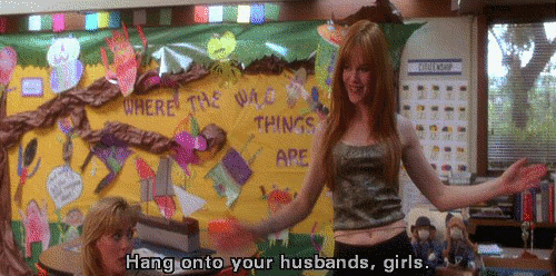 hold onto your husbands girls