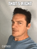 Bart Johnson Thats Right GIF by Cameo