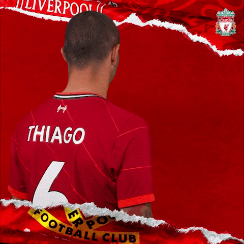 Thiago Alcantara Football GIF by Liverpool FC
