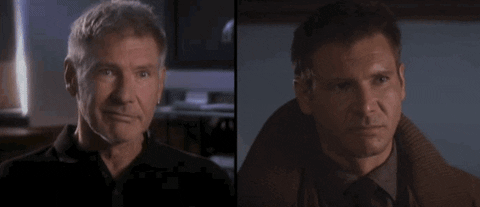 View Harrison Ford Blade Runner Finger In Mouth Gif Gif