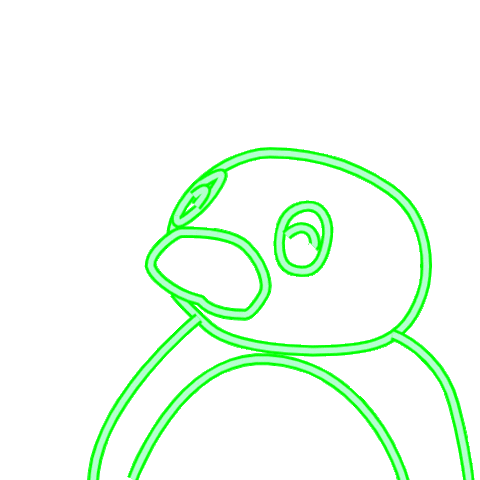 Vector Noot Noot Sticker