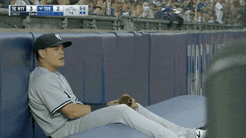 Relaxing New York Yankees GIF by Jomboy Media