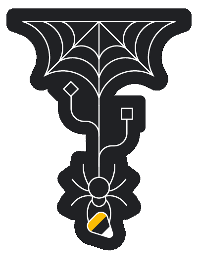 Candy Corn Halloween Sticker by Google Developers