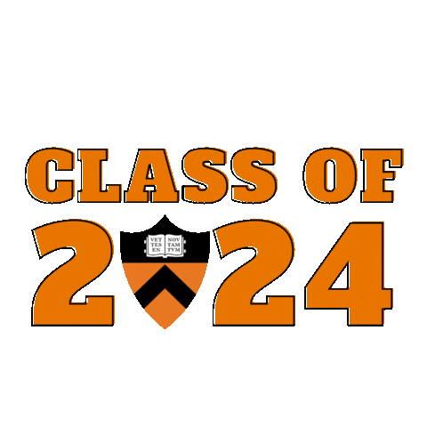 Class Of 2024 Sticker by Princeton University