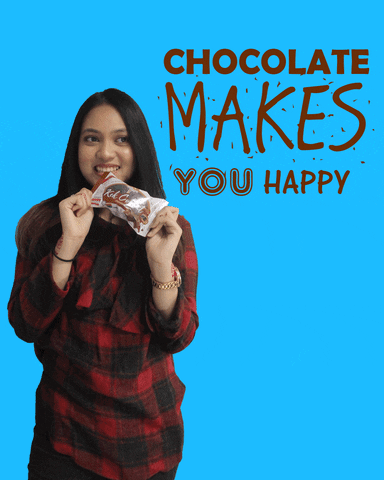Happy Chocolate GIF by mamajies