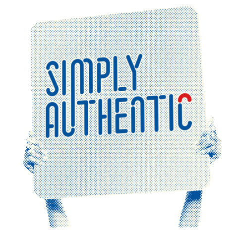 Simply Authentic Sticker