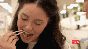Chinese Food Eating GIF by TLC