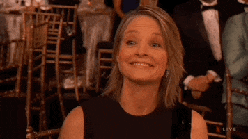 Jodie Foster Wink GIF by SAG Awards