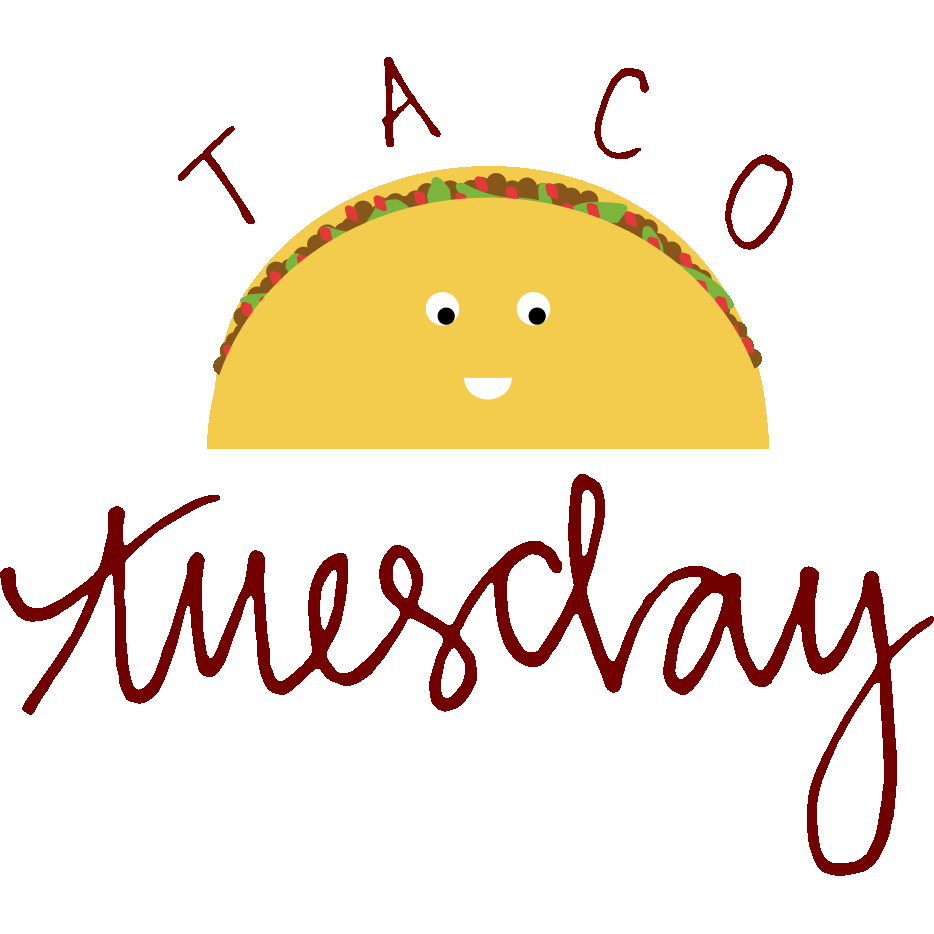 Tacos Tuesday Sticker by Grace Anaple Design for iOS & Android | GIPHY