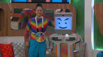 Rainbow Robot GIF by Big Brother