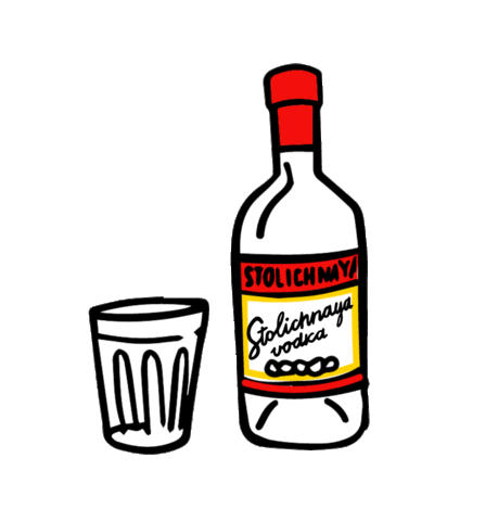 Vodka Водка Sticker