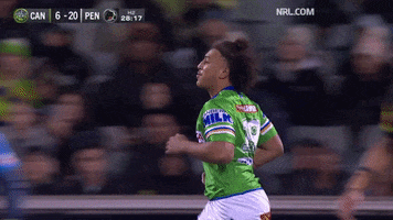 Nrl Debut GIF by Canberra Raiders