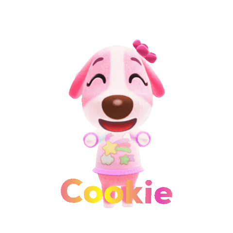Dog Pink Sticker