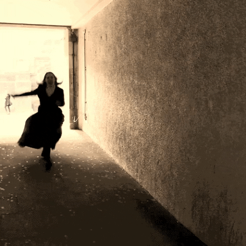 TheRealMaryKingsClose happy dancing excited jumping GIF