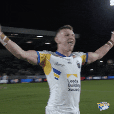 Celebrate Come On GIF by Leeds Rhinos