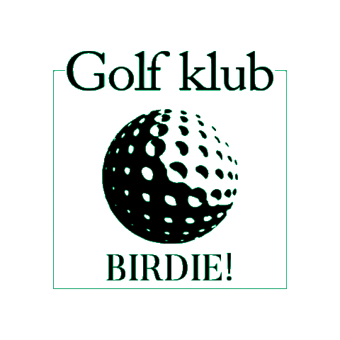 Golf Klub Magazine Sticker