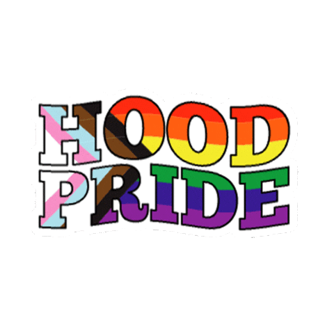 Rainbow Love Sticker by Hood College