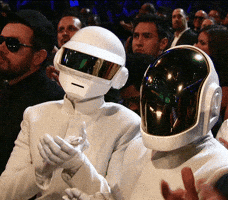 Daft Punk Applause GIF by Complex