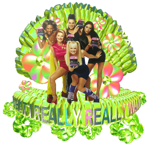 Spice Girls 90S Sticker by Matt Osio for iOS & Android GIPHY