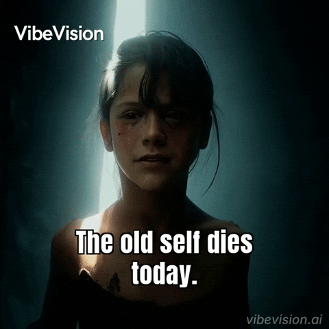 New Beginning Transformation GIF by VibeVision