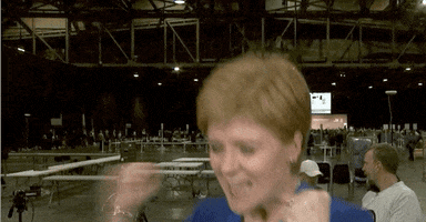 Nicola Sturgeon Celebration GIF by The SNP