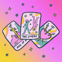 Pink Astrology GIF by emma baynes