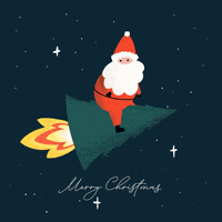 Christmascard Weihnachtsgif GIF by studioumi