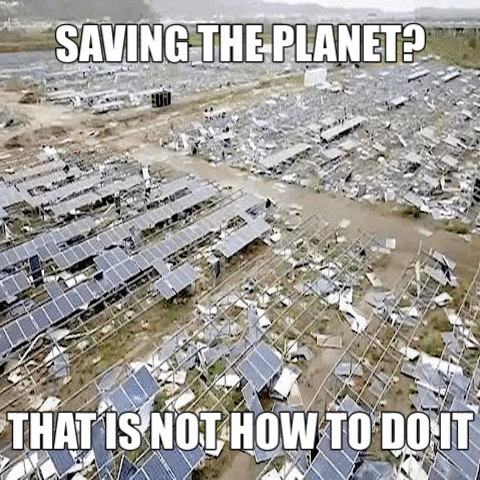Solar Panel Waste Disaster GIF