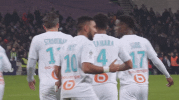 Boca Juniors Hug GIF by Olympique de Marseille