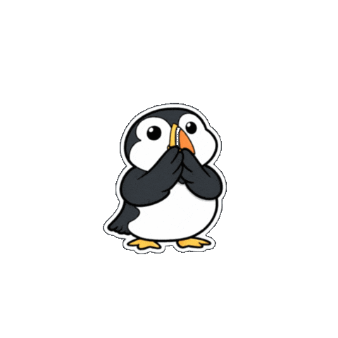 Shocked Halloween Sticker by Puffins