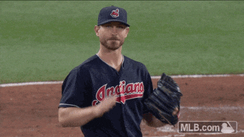 applauds cleveland indians GIF by MLB