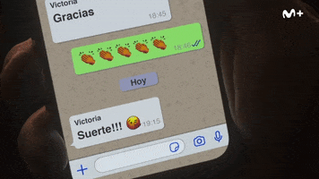 Victoria Good Luck GIF by Movistar Plus+